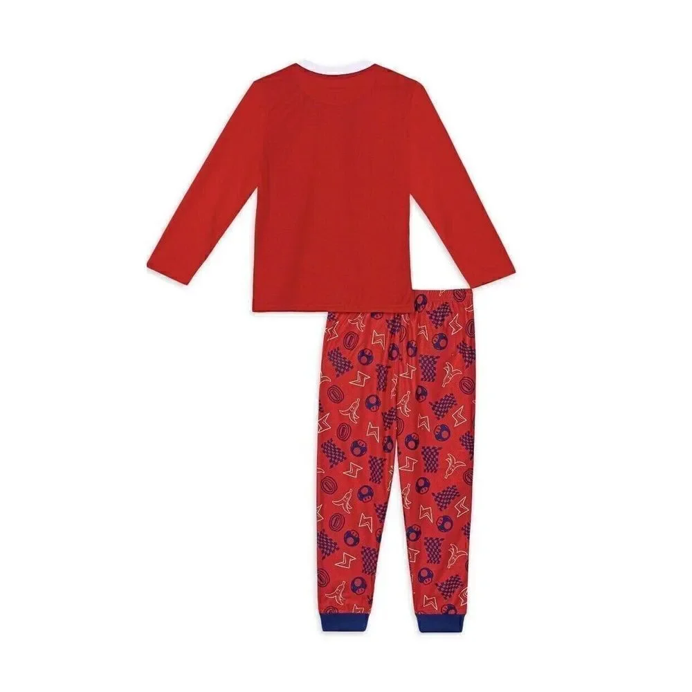 Mariokart Boys Lightweight 2pc PJ Set Size 4/5  (with extra pair of pants)
